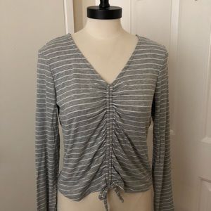 🔺SOLD🔺 Ten Sixty Sherman Grey Crop Top